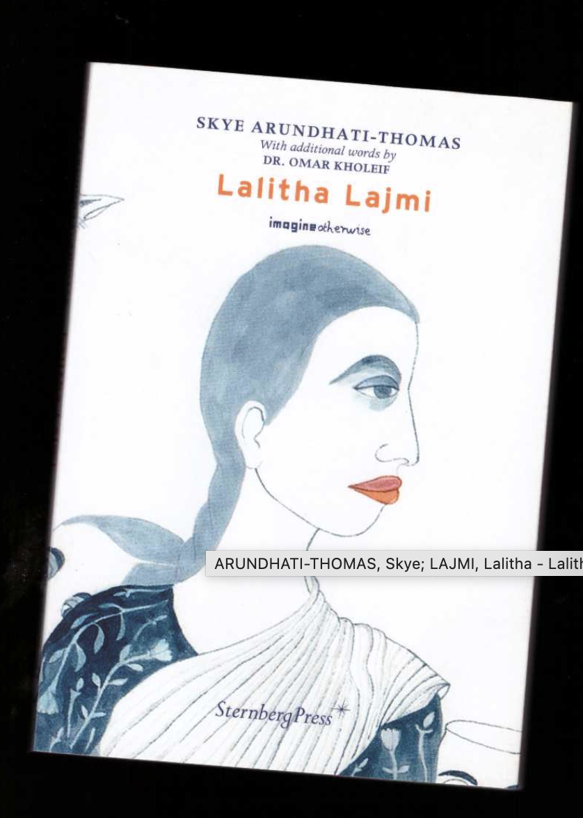  - Book Launch: Lalitha Lajmi by Skye Arundhati Thomas